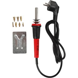 Elbr&aelig;nder, str. 19x3 cm, EU, sort, r&oslash;d, 1 stk.