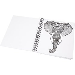 Mindfulness malebog, natur, str. 19,5x23 cm, Antal sider 64, 1 stk.