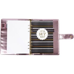 Kalender, str. 19x23,5x4 cm, ringordner, rosa, 1 stk.