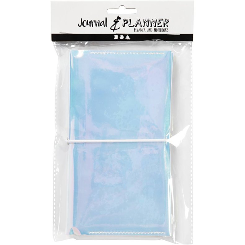 Kalender, str. 10x18x1,5 cm, elastiklukning, holografisk, 1 stk.