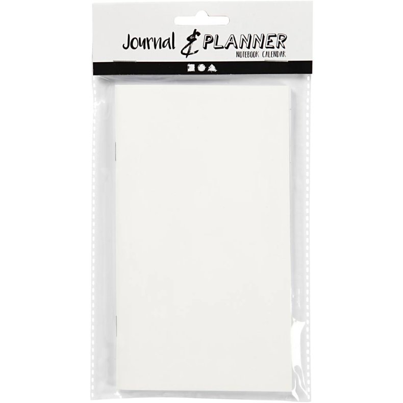 Notesbog, str. 9,5x16,6 cm, Antal sider 34, 100 g, hvid, 1 stk.