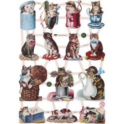 Glansbilleder, hel&aring;rs, ark 16,5x23,5 cm, 30 ark/ 1 pk.