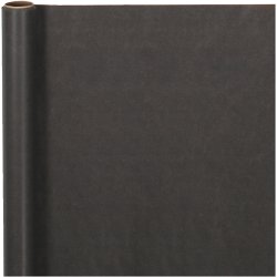 Gavepapir, B: 50 cm, 60 g, sort, 5 m/ 1 rl.