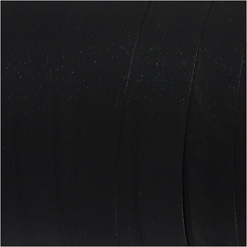 Gaveb&aring;nd, B: 10 mm, mat, sort, 250 m/ 1 rl.