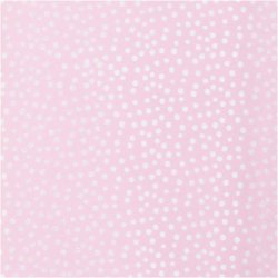 Silkepapir, med prikker, ark 50x70 cm, 14 g, lyser&oslash;d, 6 ark/ 1 pk.