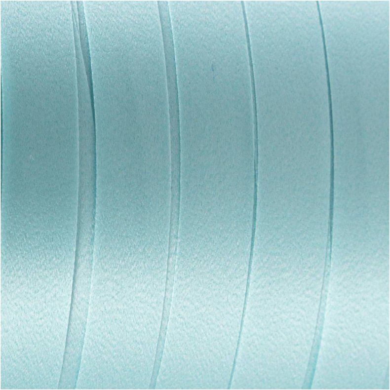 Gaveb&aring;nd, B: 10 mm, lys turkis, 250 m/ 1 rl.