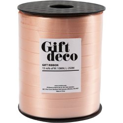 Gaveb&aring;nd, B: 10 mm, pudder, 250 m/ 1 rl.