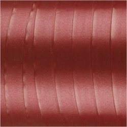 Gaveb&aring;nd, B: 10 mm, blank, rubin, 250 m/ 1 rl.