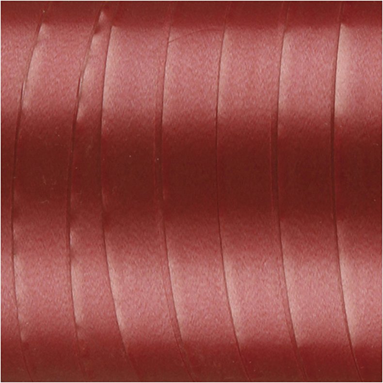 Gaveb&aring;nd, B: 10 mm, blank, rubin, 250 m/ 1 rl.