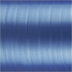 Gaveb&aring;nd, B: 10 mm, blank, bl&aring;, 250 m/ 1 rl.