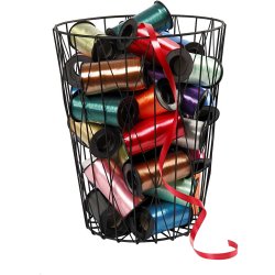 Gaveb&aring;nd, B: 10 mm, blank, ass. farver, 15x50 m/ 1 pk.