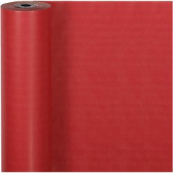 Gavepapir, B: 50 cm, 60 g, r&oslash;d, 100 m/ 1 rl.
