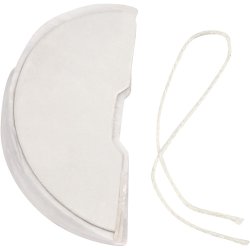 Harmonikakugler, diam. 8 cm, hvid, 10 stk./ 1 pk.