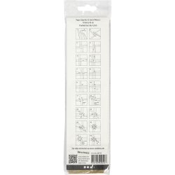 Stjernestrimler, L: 45 cm, B: 10 mm, diam. 4,5 cm, guld, 100 strimler/ 1 pk.