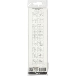 Stjernestrimler, L: 45 cm, B: 10 mm, diam. 4,5 cm, s&oslash;lv, 100 strimler/ 1 pk.