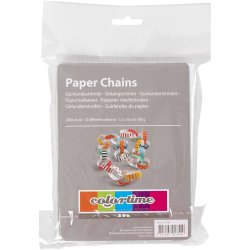 Guirlandestrimler med print, m&oslash;nstret, L: 16 cm, B: 15 mm, 2400 stk./ 1 pk.