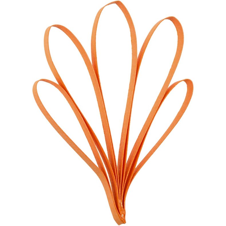 Quillingpapir, L: 78 cm, B: 5 mm, 120 g, bl&aring;, gr&oslash;n, limegr&oslash;n, turkis, 100 stk./ 1 pk.