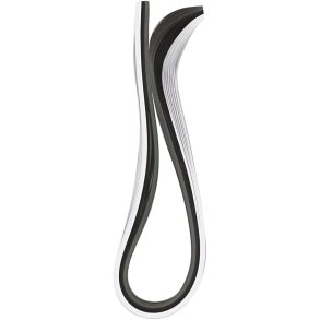 Quillingpapir, L: 78 cm, B: 5 mm, 120 g, sort, grå, hvid, 100 stk./ 1 pk.