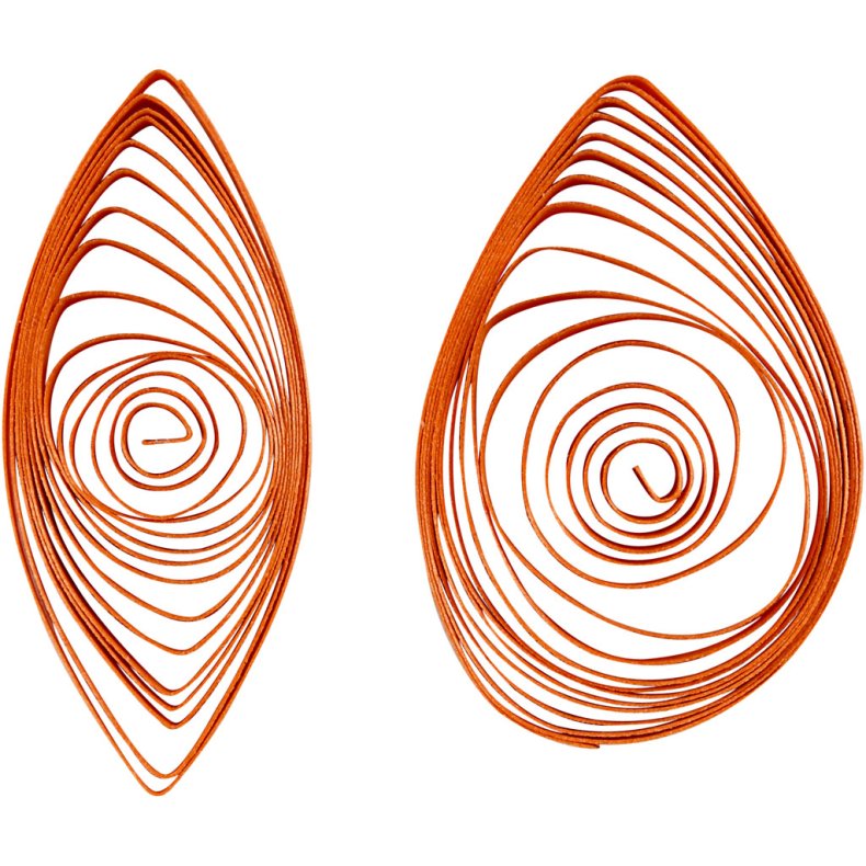 Quillingpapir, L: 78 cm, B: 5 mm, 120 g, ass. farver, 12x100 stk./ 1 pk.