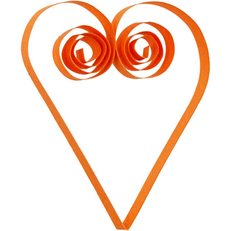 Quillingpapir, L: 78 cm, B: 5 mm, 120 g, ass. farver, 12x100 stk./ 1 pk.