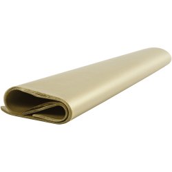 Silkepapir, ark 50x70 cm, 17 g, guld, 25 ark/ 1 pk.