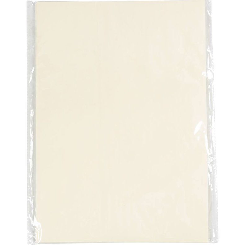 Imiteret Japanpapir, A3, 14 g, hvid, 100 ark/ 1 pk.
