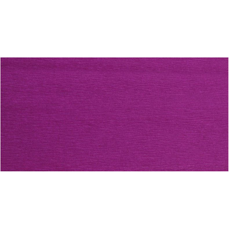 Crepepapir, ark 50x250 cm, violet, 10 l&aelig;g/ 1 pk.