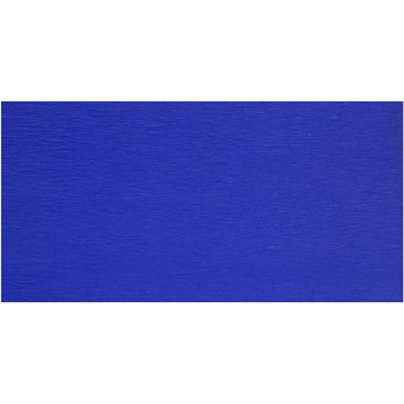 Crepepapir, ark 50x250 cm, bl&aring;, 10 l&aelig;g/ 1 pk.