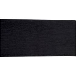 Crepepapir, ark 50x250 cm, sort, 10 l&aelig;g/ 1 pk.