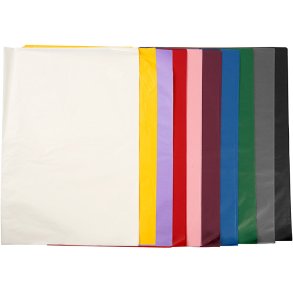 Silkepapir, ark 50x70 cm, 17 g, 10x25 ark/ 1 pk.