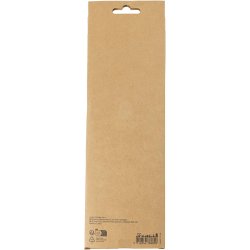 Crepepapir, ark 25x60 cm, Str&aelig;k/crepe: 180%, 105 g, r&oslash;d, 4 ark/ 1 pk.