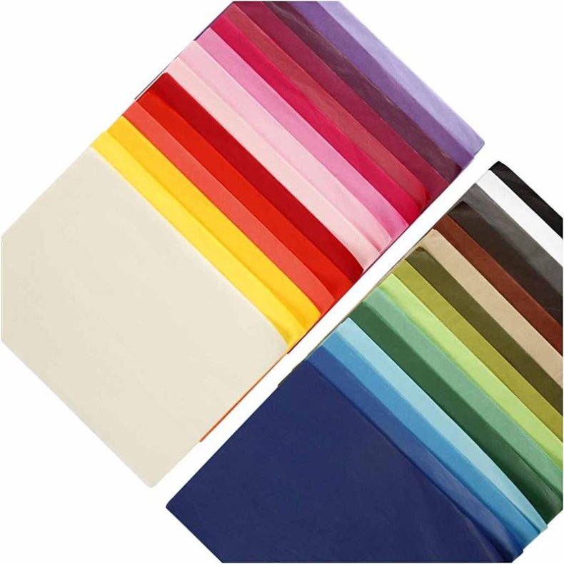 Silkepapir, A4, ark 210x297 mm, 17 g, 30x10 ark/ 1 pk.