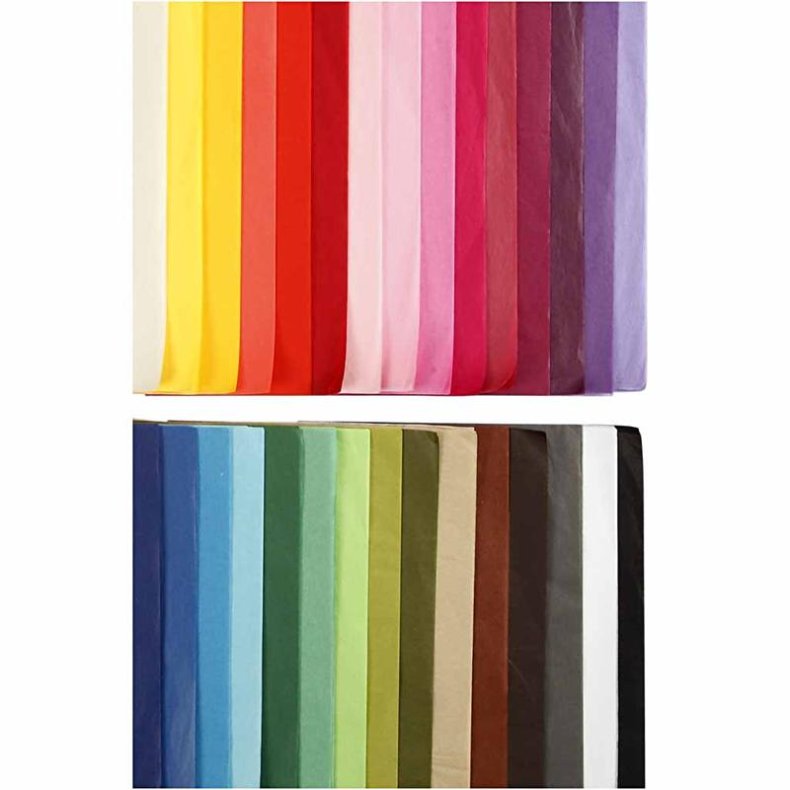 Silkepapir, A4, ark 210x297 mm, 17 g, 30x10 ark/ 1 pk.