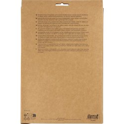 Kr&oslash;llede Papirstrimler, L: 25-30 cm, B: 3 mm, brun, r&oslash;d, 2x50 g/ 1 pk.