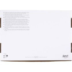 Kr&oslash;llede Papirstrimler, L: 25-30 cm, B: 3 mm, sort, brun, r&oslash;d, hvid, 4x50 g/ 1 pk.