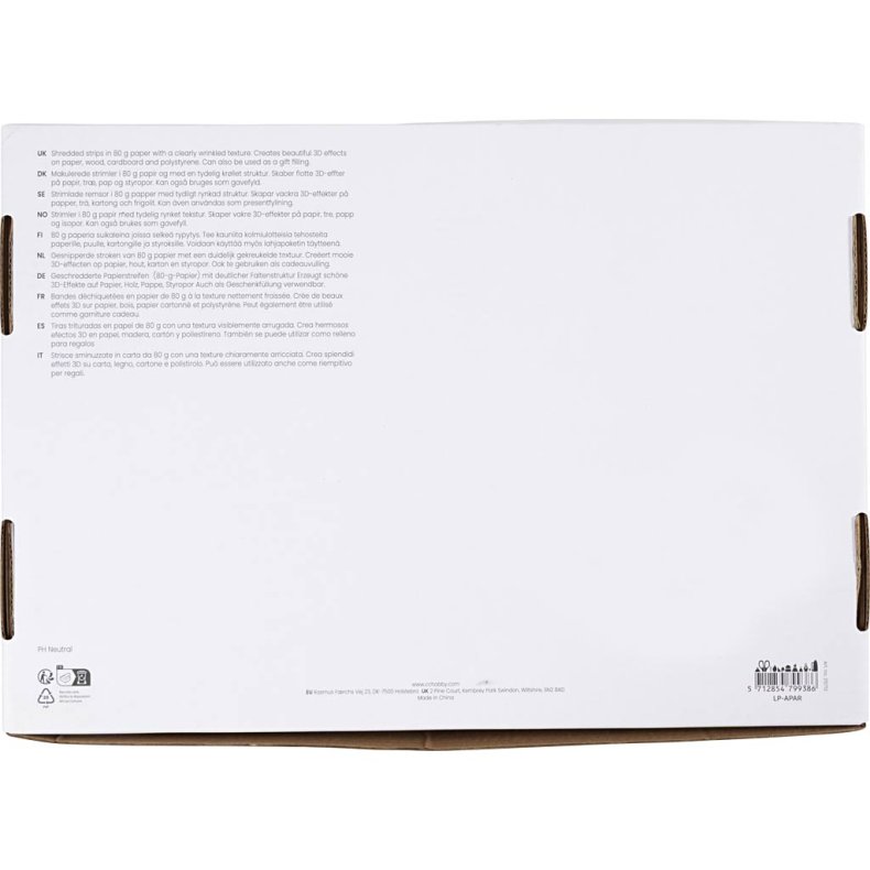 Kr&oslash;llede Papirstrimler, L: 25-30 cm, B: 3 mm, bl&aring;, m&oslash;rk gr&oslash;n, pink, gul, 4x50 g/ 1 pk.