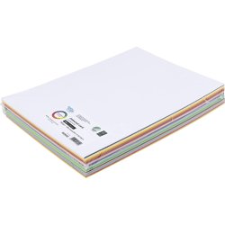 Karton, A4, 180 g, ass. farver, 150 ark/ 1 pk.