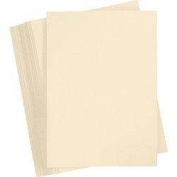 Karton, A4, 180 g, lys pudder, 25 ark/ 1 pk.