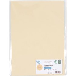 Karton, A4, 180 g, lys pudder, 25 ark/ 1 pk.