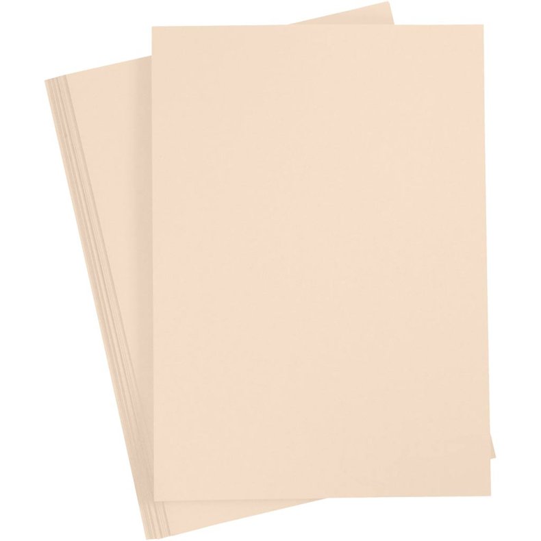 Karton, A4, 210x297 mm, 180 g, beige