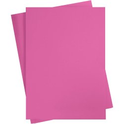Karton, A2, ark 420x594 mm, 180 g, pink, 100 ark/ 1 pk.