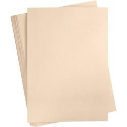 Karton, A2, ark 420x594 mm, 180 g, beige, 100 ark/ 1 pk.