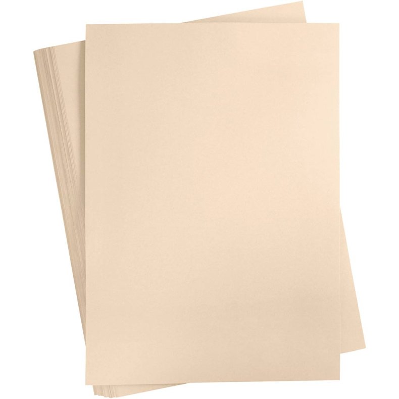 Karton, A2, 420x594 mm, 180 g, beige