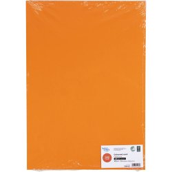 Karton, A3, 180 g, orange, 25 ark/ 1 pk.