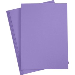 Karton, A3, 180 g, lilla, 25 ark/ 1 pk.