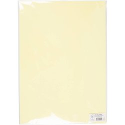Karton, A2, ark 420x594 mm, 180 g, lys gul, 10 ark/ 1 pk.