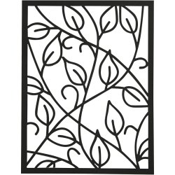 Blondekarton i blok, A6, ark 104x146 mm, 200 g, sort, natur, gr&aring;, hvid, 24 stk./ 1 pk.