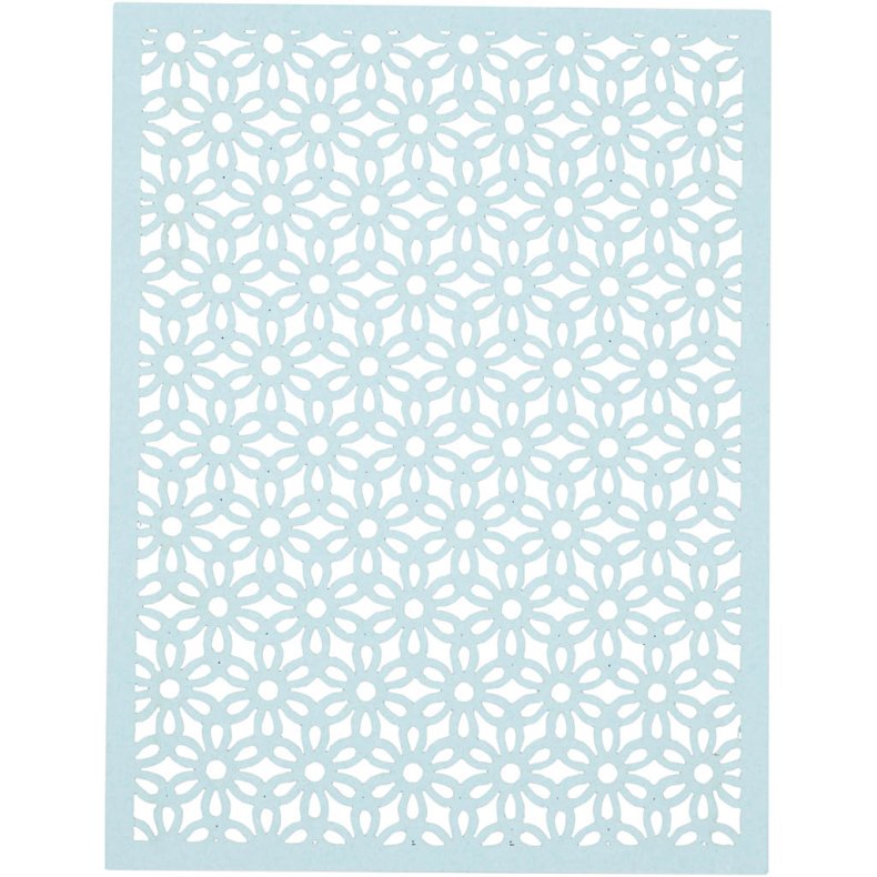 Blondekarton i blok, A6, ark 104x146 mm, 200 g, bl&aring;, lysebl&aring;, m&oslash;rk bl&aring;, lilla, 24 stk./ 1 pk.