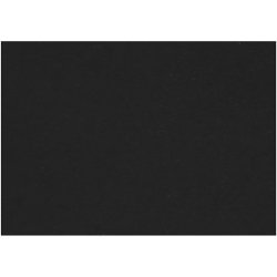 Karton, A4, ark 210x297 mm, 200 g, sort, 100 ark/ 1 pk.