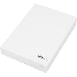 Karton, A5, ark 148x210 mm, 250 g, hvid, 100 ark/ 1 pk.